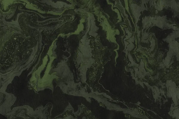 Yeşil mermer arka plan boya ile doku sıçramalarına
