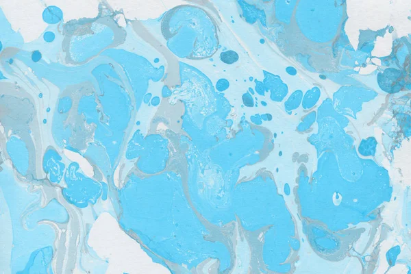Abstract Blue Background Paint Splashes Texture — Stock Photo, Image