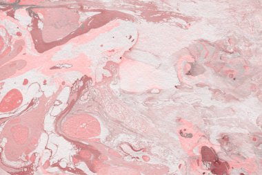 Boya desenli kırmızı mermer arkaplan