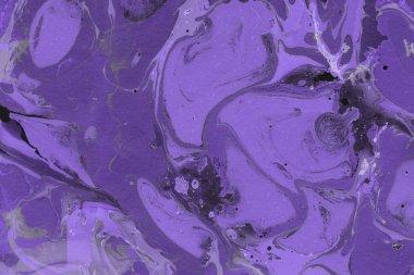 boya desenli mor mermer arkaplan