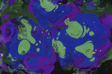 Boyalı çok renkli arkaplan desen sıçratır