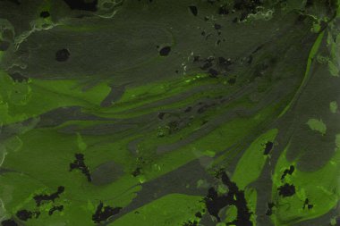 Yeşil mermer arka plan boya ile doku sıçramalarına