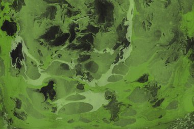 Yeşil mermer arka plan boya ile doku sıçramalarına