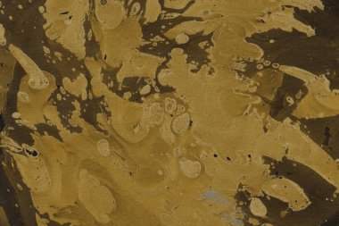 Mermer boya desenli altın soyut arkaplan