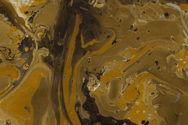 Mermer boya desenli altın soyut arkaplan
