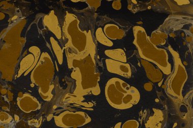 Mermer boya desenli altın soyut arkaplan
