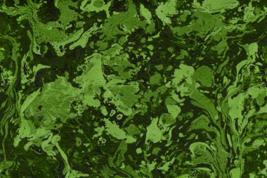 Yeşil mermer arka plan boya ile doku sıçramalarına