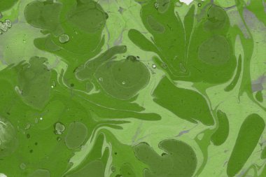 Yeşil mermer arka plan boya ile doku sıçramalarına