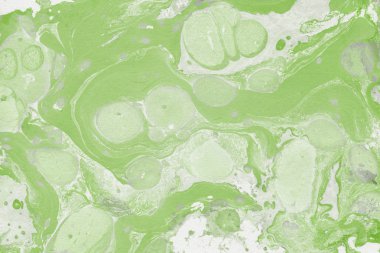 Yeşil mermer arka plan boya ile doku sıçramalarına