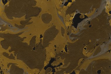 Mermer boya desenli altın soyut arkaplan