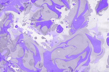 boya desenli mor mermer arkaplan