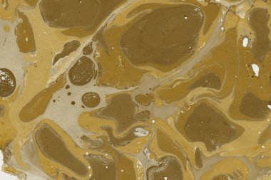 Mermer boya desenli altın soyut arkaplan