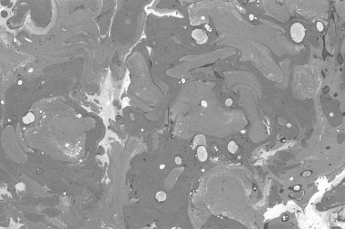 Gümüş arka plan mavi boya ile doku sıçramalarına