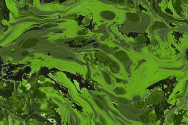 Yeşil mermer arka plan boya ile doku sıçramalarına