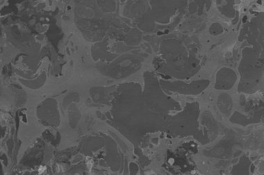 Gümüş arka plan mavi boya ile doku sıçramalarına