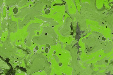 Yeşil mermer arka plan boya ile doku sıçramalarına