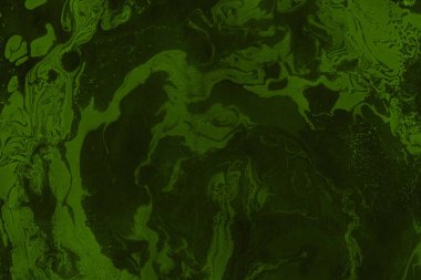 Yeşil mermer arka plan boya ile doku sıçramalarına