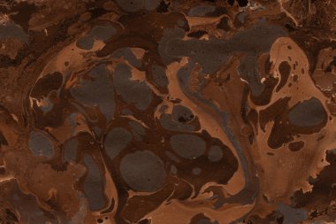 Turuncu mermer arka plan boya ile doku sıçramalarına