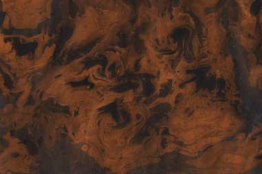 Turuncu mermer arka plan boya ile doku sıçramalarına