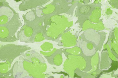 Yeşil mermer arka plan boya ile doku sıçramalarına