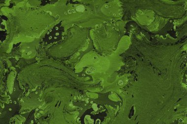 Yeşil mermer arka plan boya ile doku sıçramalarına