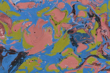 Mermer boya doku ile çok renkli arka plan