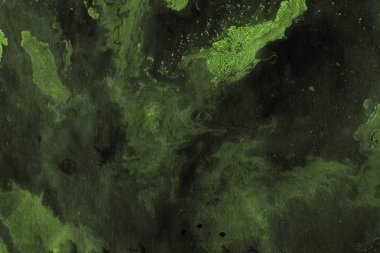 Yeşil mermer arka plan boya ile doku sıçramalarına