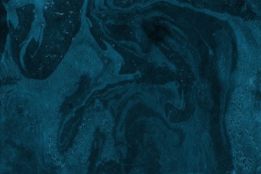 mavi arka plan boya ile doku sıçramalarına