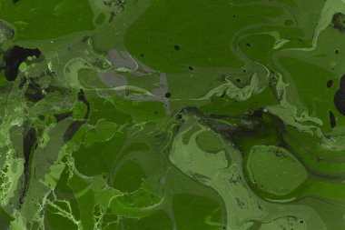 Yeşil mermer arka plan boya ile doku sıçramalarına