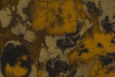 boya ile altın mermer arka plan doku sıçramalarına