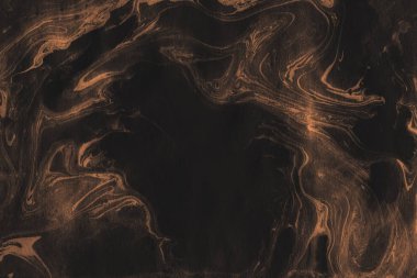 Turuncu mermer arka plan boya ile doku sıçramalarına