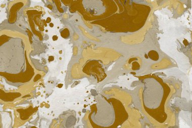 boya ile altın mermer arka plan doku sıçramalarına