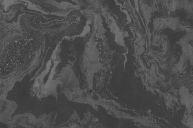 Gümüş mermer arka planda boya sıçramış desen