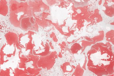 Boya desenli kırmızı mermer arkaplan