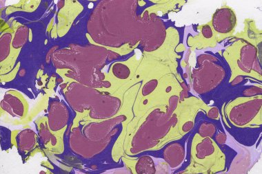 Mermer boya doku ile çok renkli arka plan