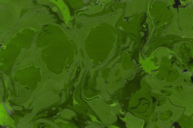 Yeşil mermer arka plan boya ile doku sıçramalarına