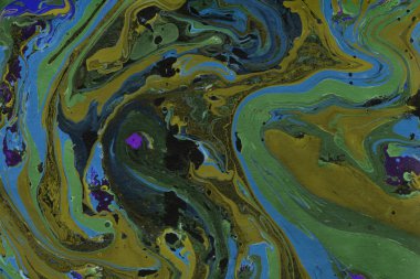 Mermer boya doku ile çok renkli arka plan