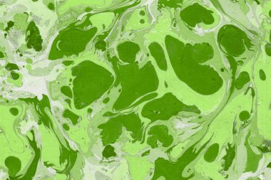 Yeşil mermer arka plan boya ile doku sıçramalarına