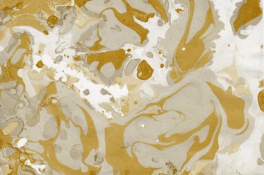 boya ile altın mermer arka plan doku sıçramalarına