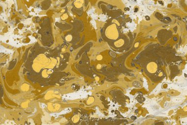 boya ile altın mermer arka plan doku sıçramalarına