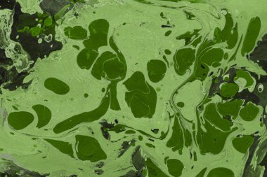 Yeşil mermer arka plan boya ile doku sıçramalarına