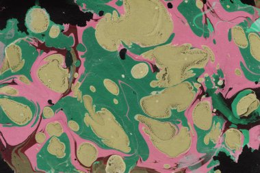 Mermer boya doku ile çok renkli arka plan