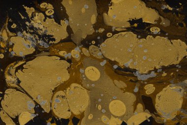 boya ile altın mermer arka plan doku sıçramalarına