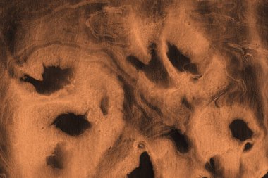 Turuncu mermer arka plan boya ile doku sıçramalarına