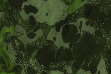 Yeşil mermer arka plan boya ile doku sıçramalarına