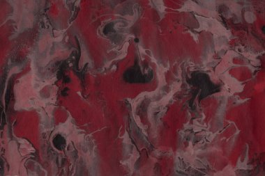 Boya desenli kırmızı mermer arkaplan