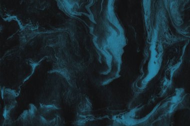 mavi arka plan boya ile doku sıçramalarına