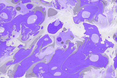 boya desenli mor mermer arkaplan