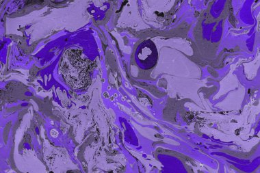 boya desenli mor mermer arkaplan