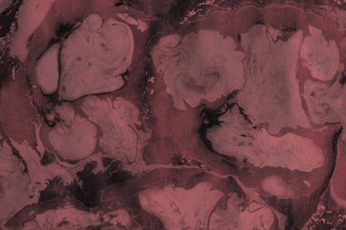 Boya desenli kırmızı mermer arkaplan